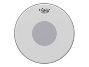 Remo 14" Controlled Sound Coated - Black Dot