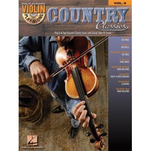 Violin Play-Along Volume 8: Country Classics (Vocal & Violin) - CD Included