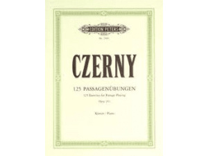 Czerny 125 Exercises for Passage Playing Op. 261 - Piano
