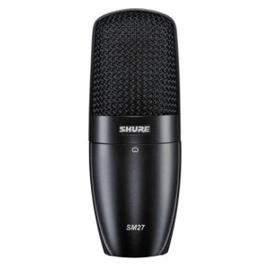 Shure SM27 Professional Large Diaphragm Condenser Microphone