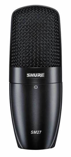 Shure SM27 Professional Large Diaphragm Condenser Microphone