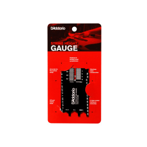 D'addario Planet Waves - String Height Gauge - Complete Instrument Measuring Tool