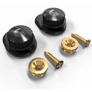 D'addario Universal Strap Lock System - Gold