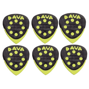 Dava Grip-Tip Nylon Guitar Picks - Set of 6