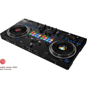 Pioneer DJ DDJ-REV7 Scratch-style 2-channel professional DJ controller for Serato DJ Pro