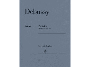 Debussy Preludes Premier Livre / First Book - Piano