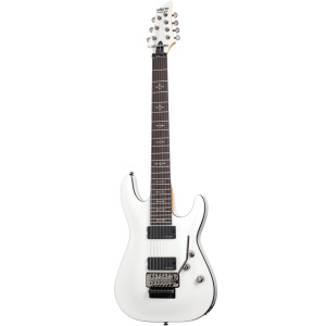 Schecter Demon 7 FR - Vintage White