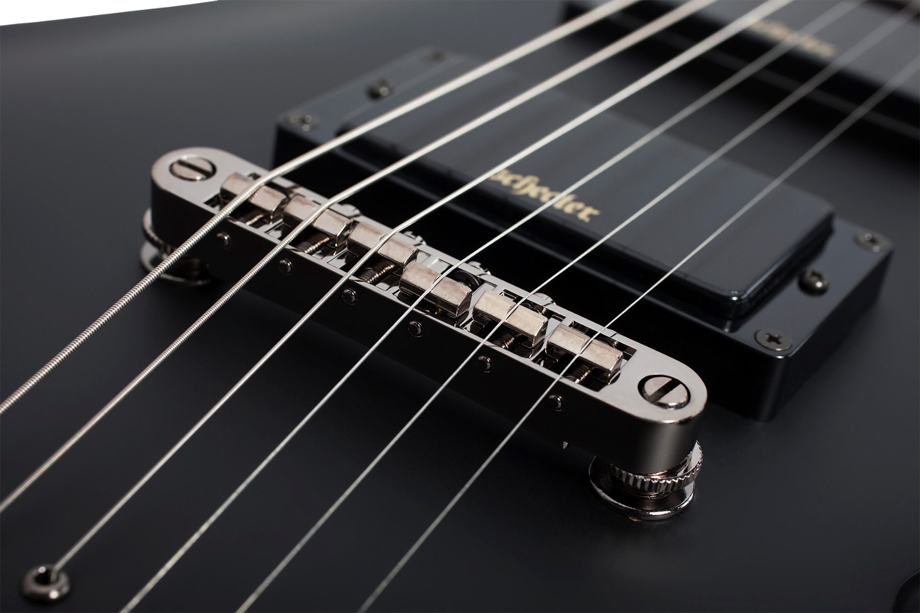 Schecter Demon 6 - Aged Black Satin - Image 2