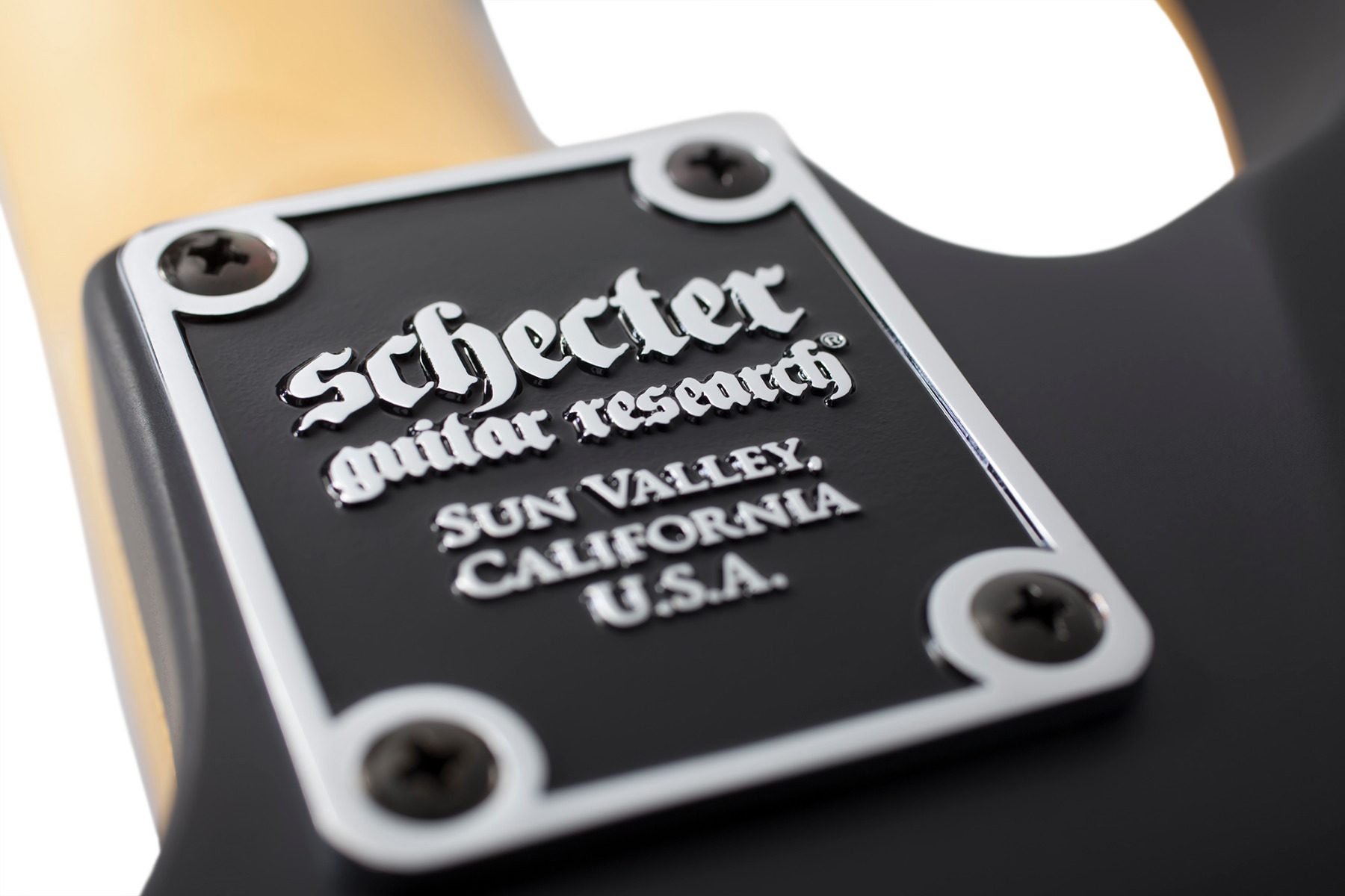 Schecter Demon 6 - Aged Black Satin - Image 6
