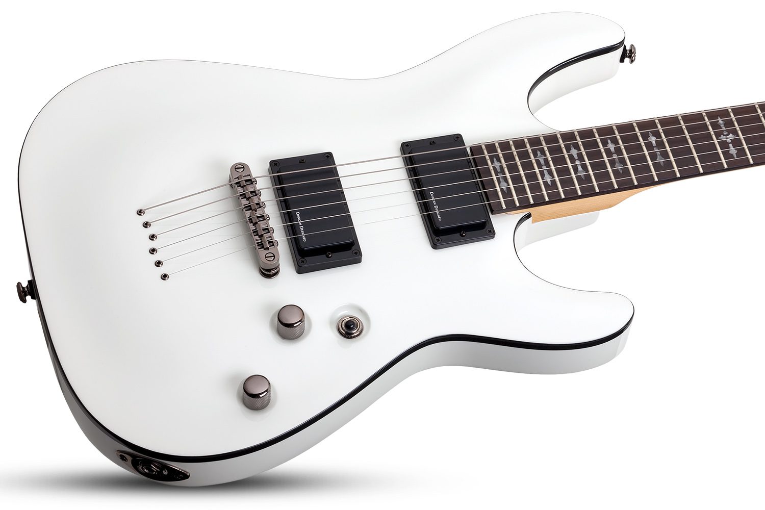 Schecter Demon 6 - Vintage White - Image 6