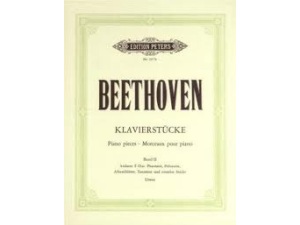 Beethoven Klavierstucke / Piano Pieces, Band 1, (Bagatellen and Rondos)