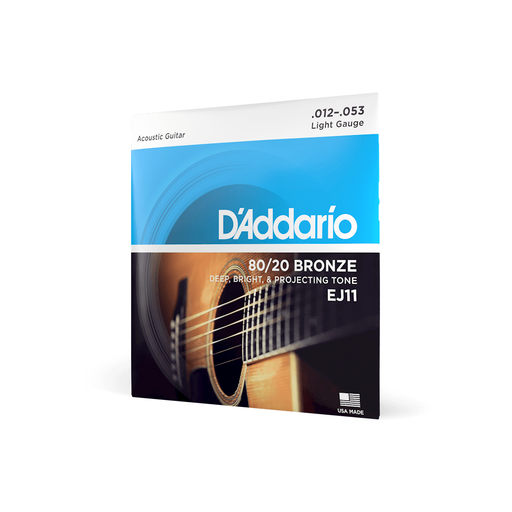 D'addario EJ11 80/20 (.12-.53) Acoustic Light - Image 3
