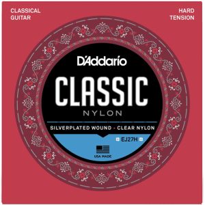 D'addario EJ27H Classic Nylon - Hard Tension