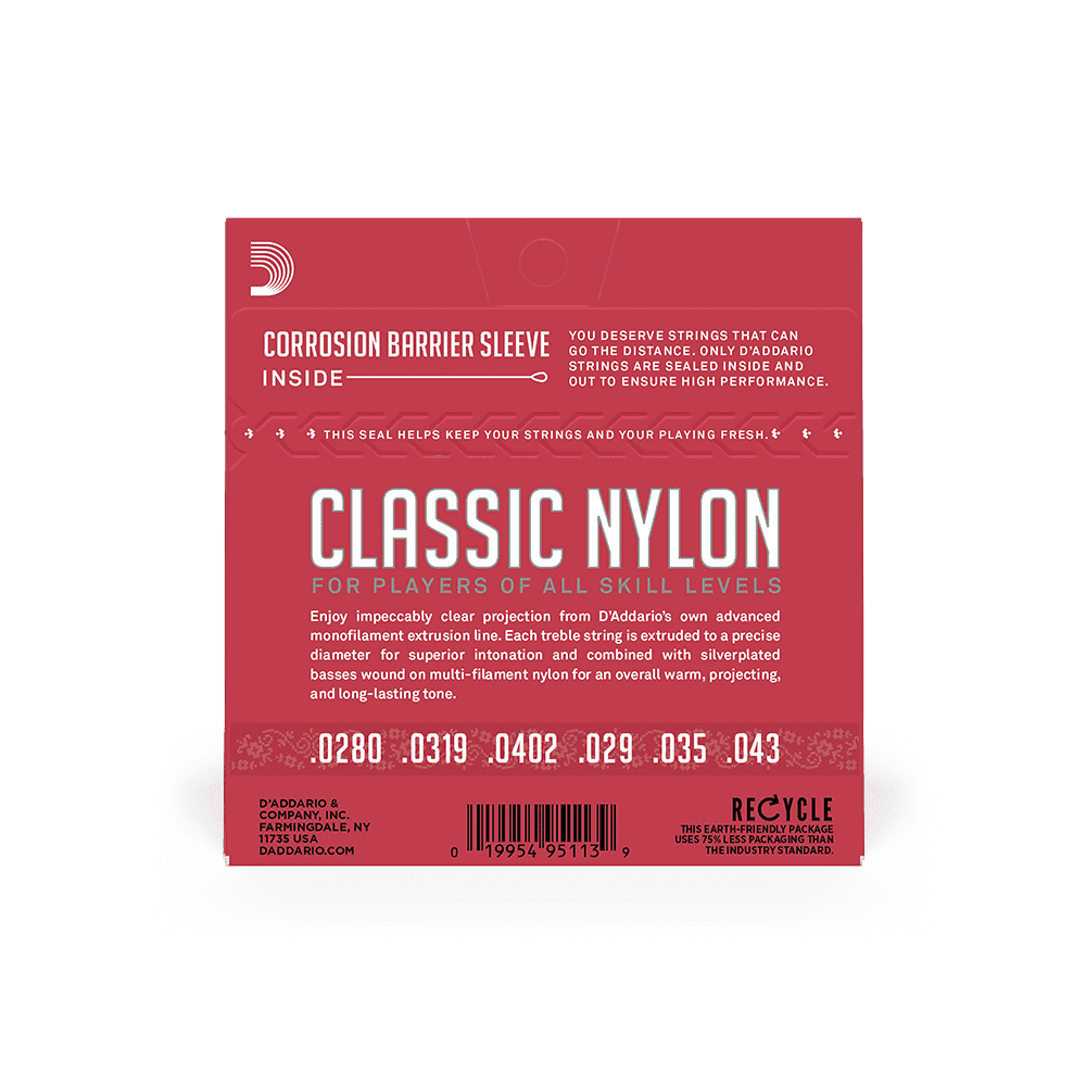 D'addario EJ27N Classic Nylon - Normal Tension - Image 2
