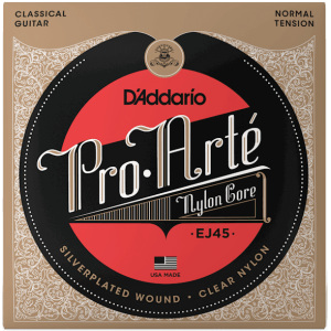 D'addario EJ45 Pro-Arté Nylon - Normal Tension