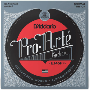 D'addario EJ45FF Pro-Arté Carbon - Normal Tension