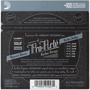 D'addario EJ46FF Pro-Arte Carbon Hard Tension