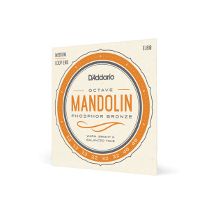 D'addario EJ80 PB Ocatve Mandolin (.12-.46) Loop End
