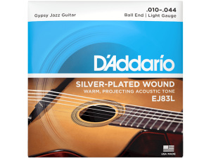 D'addario EJ83L (.10-.44) Gypsy Jazz