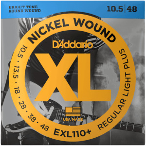D'addario EXL110+ Nickel (.10.5-.48) Regular Light Plus