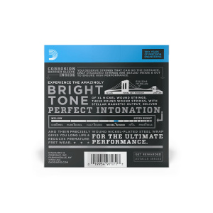 D'addario EXL120-8 Nickel 8 String (.09-.65) Regular Light