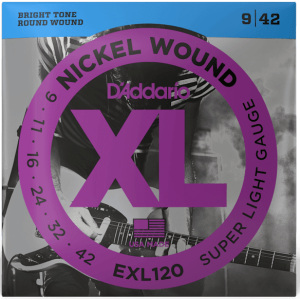 D'addario EXL120 Nickel (.09-.42) Super Light