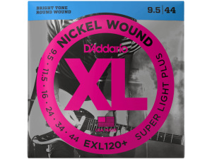 D'addario EXL120+ Nickel (.09.5-44) Super Light Plus