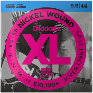 D'addario EXL120+ Nickel (.09.5-44) Super Light Plus