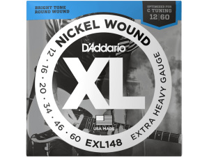 D'addario EXL148 Nickel (.12-.60) Extra Heavy