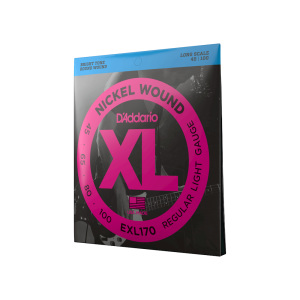 D'addario EXL170 Nickel (.45-.100) Light - Long Scale