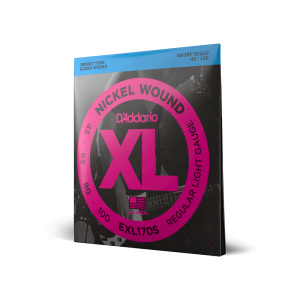 D'addario EXL170S Nickel (.45-.100) Light - Short Scale