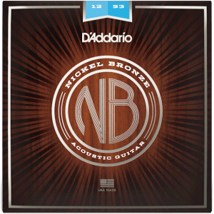 D'addario NB1253 Nickel Bronze (.12-.53) Acoustic Medium