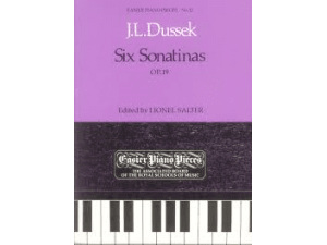 Dussek Six Sonatinas Op. 19 - Piano