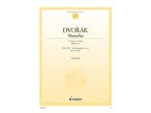 Dvorak Mazurka in C major, Op. 56/2 - Piano