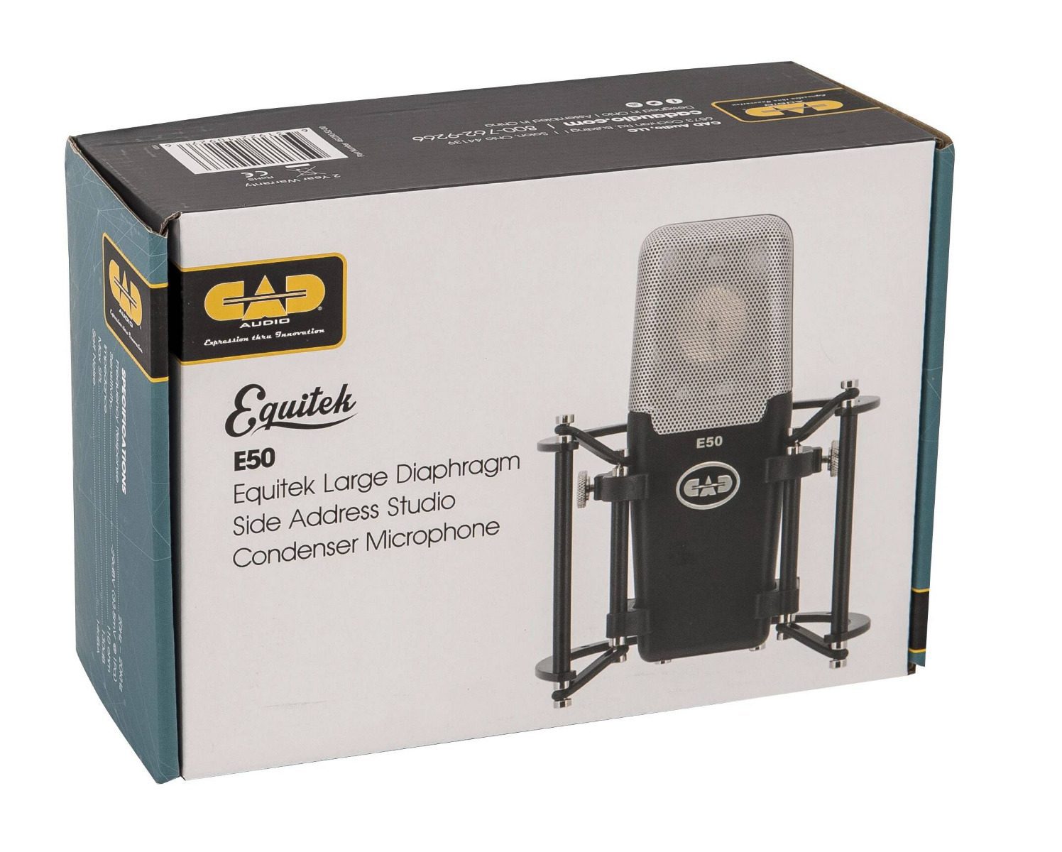 CAD Equitek E50 Studio Condenser Microphone - Image 4