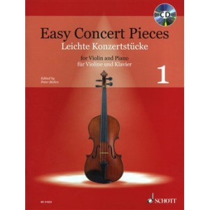 Easy Concert Pieces Volume 1: Violin & Piano - CD Included