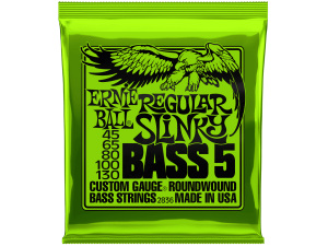 Ernie Ball Regular Slinky 5 String Bass Strings