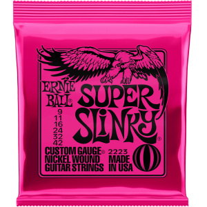 Ernie Ball Super Slinky Electric Guitar Strings