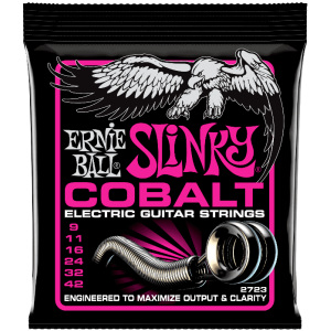 Ernie Ball Super Slinky Cobalt Electric Guitar Strings