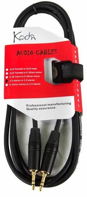 Koda 6FT / 2M Audio Link Cable JACK 3.5mm Stereo – JACK 3.5mm Stereo