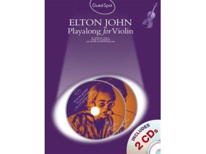 Guest Spot: Elton John Playalong for Violin - 2 CDs Included