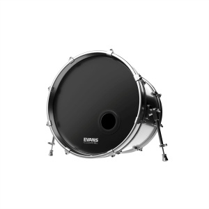 Evans EMAD Resonant 20" Bass Drumhead - Black
