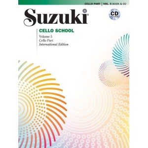 Suzuki Cello Vol 5 With CD