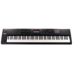 Roland FANTOM-08 w/Double Braced Keyboard Stand