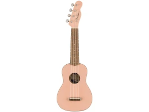 Fender Venice Soprano Ukulele WN - Shell Pink