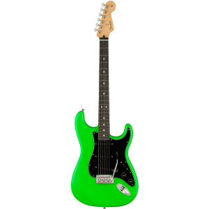 Fender Ltd Ed Player Stratocaster - Ebony Fingerboard - Neon Green