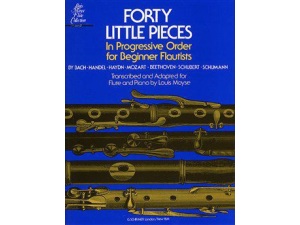 Forty Little Pieces: In Progressive Order for Beginner Flautists - Louis Moyse