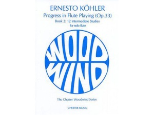 Progress in Flute Playing Op. 33: Book 2 - Ernesto Kohler