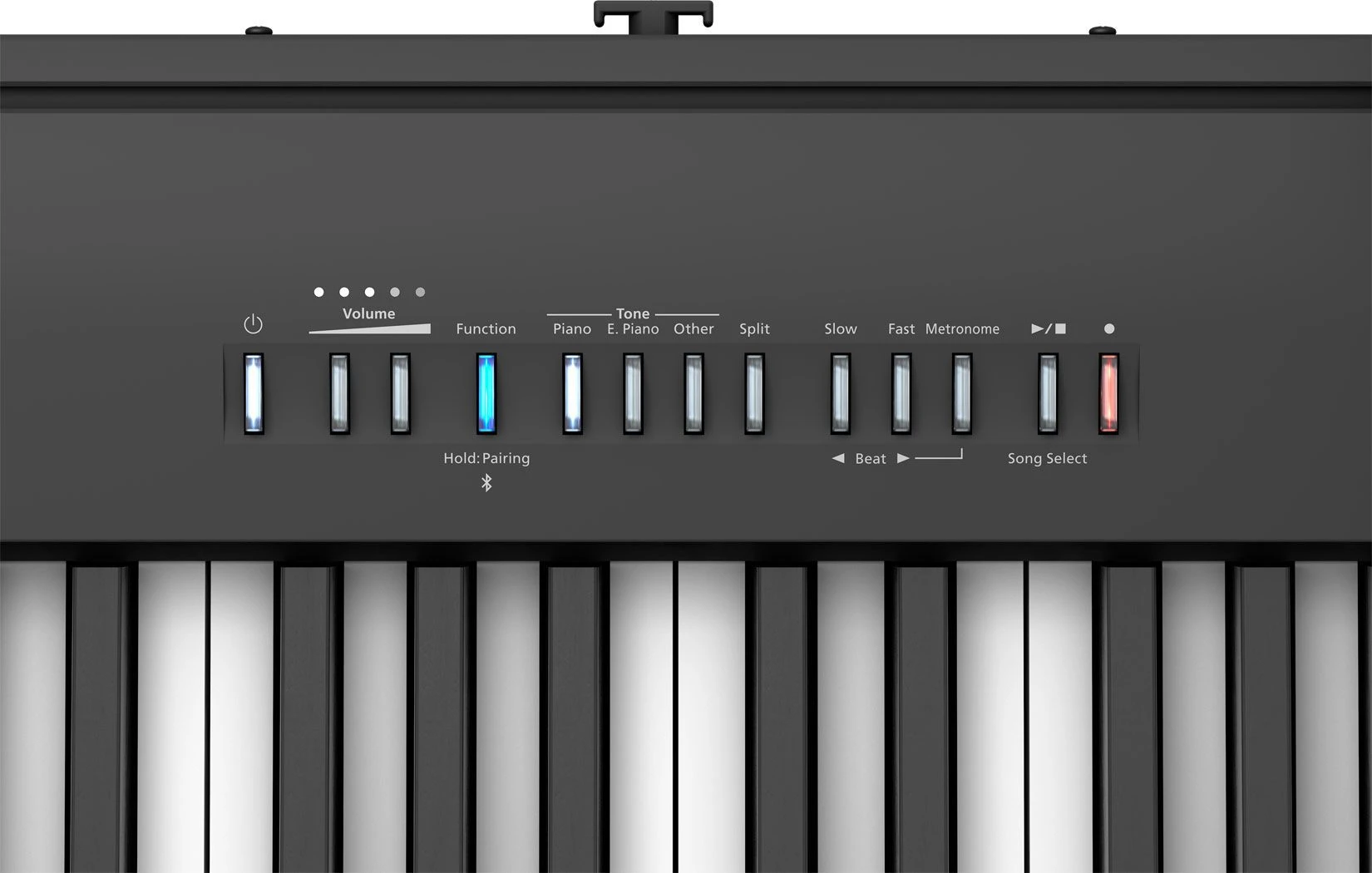 Roland FP-30X BK Digital/Stage Piano + Double Braced Keyboard Stand - Image 3