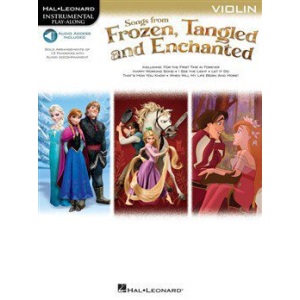 Instrumental Play-Along: Songs from Frozen, Tangled & Enchanted (Audio Access Included) - Violin